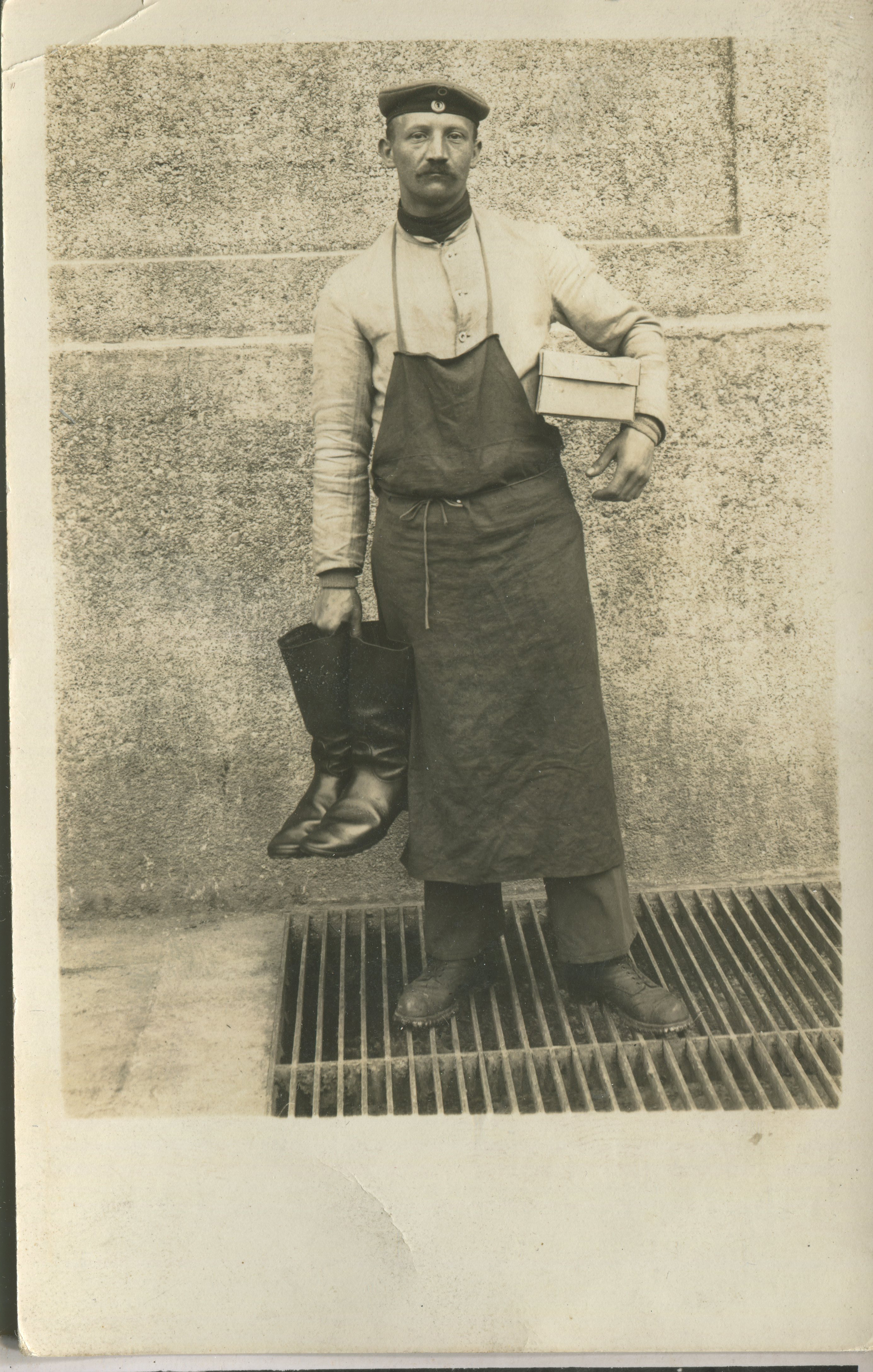 WW1 boot polishing gallery cover image